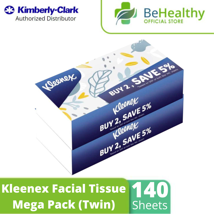 Kleenex Facial Tissue Mega Pack 140 Sheets (Twin) Lazada PH