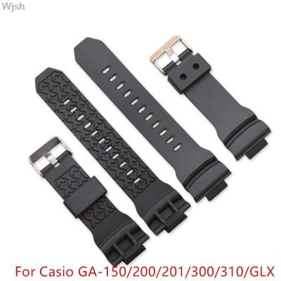 Silicone for G-Shock GA-150 GA-200/201 GA300/310/GLX Diving Sport Watchband Accessories Men