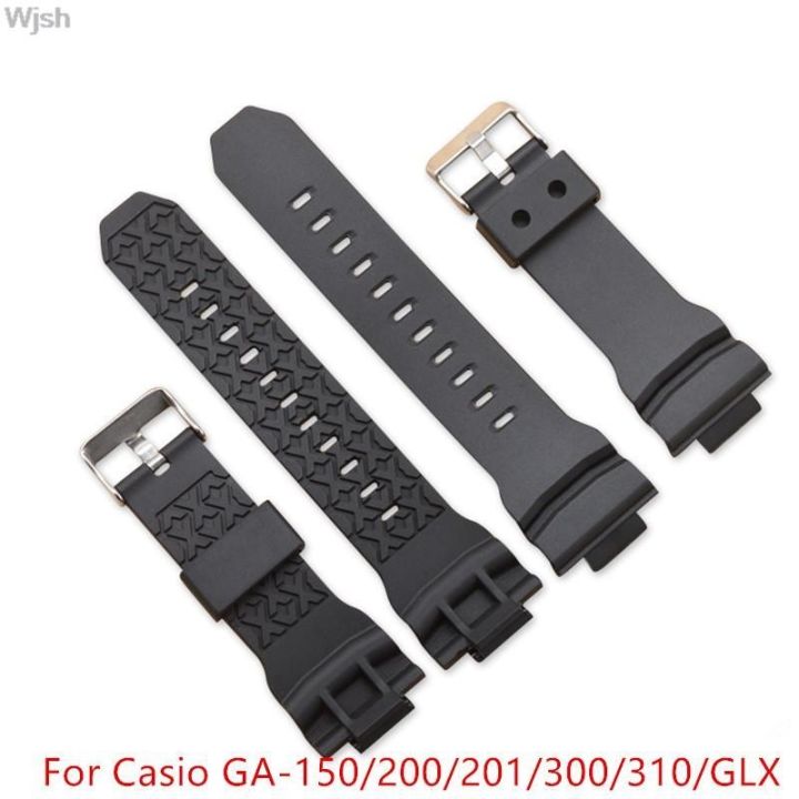 silicone-for-g-shock-ga-150-ga-200-201-ga300-310-glx-diving-sport-watchband-accessories-men