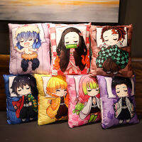 ?พร้อมส่ง?หมอนตุ๊กตาของเล่นน่ารักขนาด 36 ซม พลิกได้ 鬼滅之刃 cushion Cute Plush Toy Demon Slayer Kimet