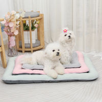 Dog Bed Nest Pure Color Kennel Breathable Dogs Cotton Bed House s Product for Small Medium s Warm Mat Bed