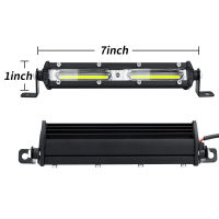 ?ไฟ LED สำหรับทำงานรถยนต์12V 24V LED Potlight Bar 6500K Light Bar เหมาะสำหรับรถยนต์/รถยนต์/รถบรรทุก/รถพ่วง/ไฟสปอตไลท์ SUV ไฟตัดหมอก