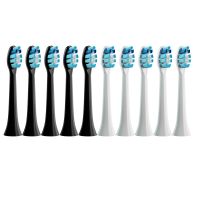 ❁☂ No Metal Philips For Replacement Brush Heads HX6064 HX6930 Sonic Electric Toothbrush Vacuum DuPont Soft Bristle Nozzles 10PCS