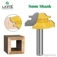 【LZ】✧☞  LAVIE 1 pc 8mm shank 45 Degree Lock Miter Router Bit Tenon Milling Cutter Woodworking Tool For Wood Tools Carbide Alloy MC02010