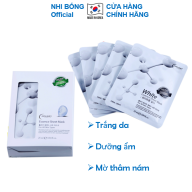 Hàng Nhập Khẩu Hàn Quốc Hộp 10 Túi Mặt nạ dưỡng da - Mặt nạ giấy White làm thumbnail