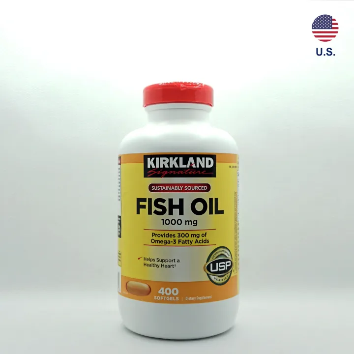 Kirkland Fish Oil 1000mg From the U.S. Lazada PH
