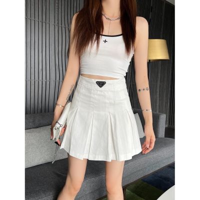 High Waisted Pleated Half Skirt for Women, Comfortable Daily Fashion, Versatile and Age Reducing Pleated Skirt