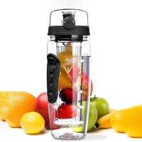 1000Ml Water Bottle Gourd Fruit Infuser Sports Bicycle Bottles Cups Tritan Juice Drinkware Leakproof Outdoor Travel Jug Bpa-Free