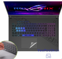 Matte ทัชแพดป้องกันฟิล์มสติกเกอร์สำหรับ ROG Strix G18 (2023) G814 G814JV G814JI G814JZ G 814 Touch Pad