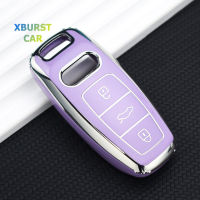 สำหรับ Audi A7 A8 E-Tron Q5 Q8 A6 TPU รถ Remote Key Case Auto Shell Fob พวงกุญแจ Protector Keyless ผู้ถืออุปกรณ์เสริม