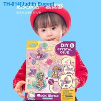 ✽◇ Childrens ins handmade crystal colored glue diy set material package three-dimensional rocker girl toy internet celebrity gift