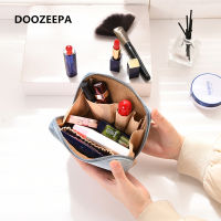 DOOZEEPA Velvet Make Up Organizer Soft Girl Lipstick Bag Women Travel Cosmetic Bag Beautician Beauty Case Makeup Bag necessaire