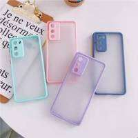 [พร้อมส่ง]​ เคสหลังด้านกล้องขอบสี มี9สี iPhone i12promax​/i12Pro​/i12/i12mini​/i11promax​//i11/เดสกันกระแทก​