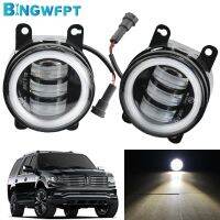 BINGWFPT Fog Light Angel Eye Daytime Running Light Car H11 LED 12V For Lincoln Navigator 5.4L V8 2007-2014