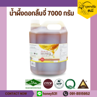 OTOP น้ำผึ้งดอกลิ้นจี่ 7000 กรัม ตราบุษราคัม ฮันนี่