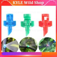 KYLE Wild Shop 50pcs 90/180/360 Degrees Garden Watering Irrigation Refraction Mozzle Flower Mist Water Threaded Connection Sprayer