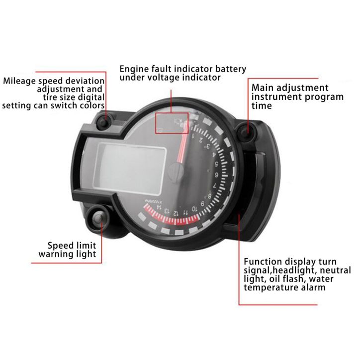 ราคาถูก-รถจักรยานยนต์-speedometer-สากลจอแอลซีดีดิจิตอลวัดระยะทางดัดแปลงชิ้นส่วน