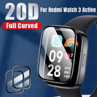 3PCS Screen Protector for Xiaomi Redmi Watch 3 Active 2 lite 20D Curved Film on Redmi Watch3 Active Lite3 Protection not Glass