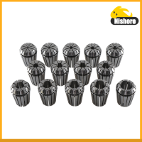 Nishore-14Pcs ฤดูใบไม้ผลิจำปาชุดที่แม่นยำ ER25 C Ollet C Hucks ชุดสำหรับ CNC เครื่องแกะสลักกัดกลึงผู้ถือเครื่องมือ