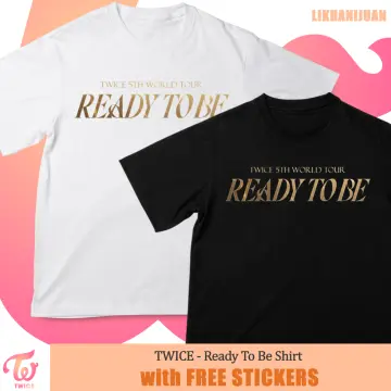 TWICE MINA 5th worldtour ready to be Uniform Shirt Free Size Unisex NEW