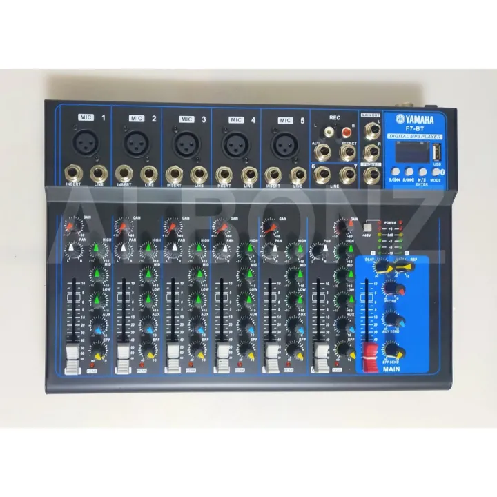 Mixer Yamaha F7 with USB and Bluetooth 7 ChannelGd8 Lazada PH
