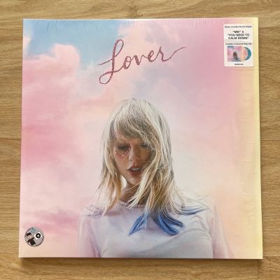 แผ่นเสียง Taylor Swift – Lover limited 2 colored vinyl, LP ,EU แผ่นเสียงมือหนึ่ง ซีล