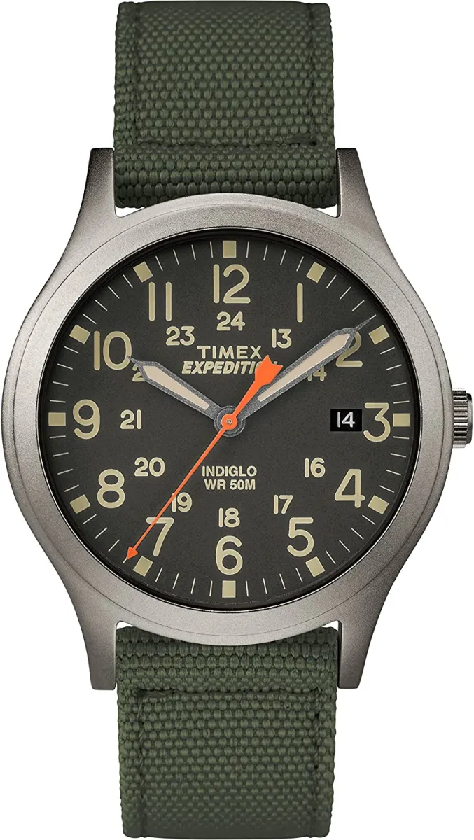 Timex Expedition Scout 36mm Watch Green/Black | Lazada