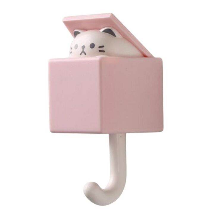 1pc-creative-cat-hook-cute-seamless-dormitory-bedroom-door-hangers-hooks-key-umbrella-towel-cap-coat-rack-wall-decoration