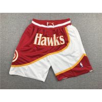 NBA Shorts Atlanta HAWKS 19-20 Game Season Juston Red Ball Sports