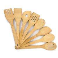 Set of 8 Cherry Wood Spatulas Spatula and Cooking Spoons Set Kitchen Aid Made From 100% FSCC