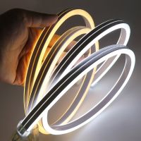 Waterproof LED Neon Light Flexible Strip Double Side 220V 120Led/M 2835 with EU UK Power Plug Home Decoration 1-100m 7 Colors LED Strip Lighting