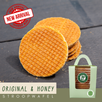 Recommend Stroopwafels | สโตรปวาฟเฟิล ขนมพังงา กล่องรวม 2 รสแนะนำ (Original+Honey) โฮมเมดพังงา อบใหม่พร้อมส่งทุกวัน