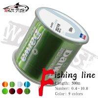 WALK FISH 500m Fishing Line Daiwa All for in Summer Super Strong Monofilament Nylon Tackle Sea Fluorocarbon 2-35LB Japan Goods