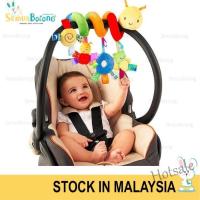 【hot sale】 ¤ C01 Baby Infant Spiral Plush Stroller Crib (TYPE B) Hanging Bed Play Toy Doll Rattles Animal Toy