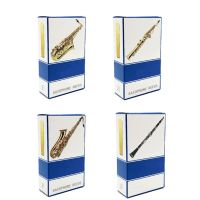 10Pcs/Set Alto/Soprano/Tenor Saxophone Reeds Strength 2.5  Clarinet Reed Musical Instrument Essories