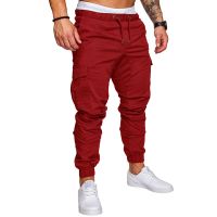 Casual Joggers Pants Men Elastic Long Trousers Fitness Bodybuilding Gyms Pants Sweatpants Pant