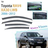 แผ่นเบนทางสำหรับโตโยต้า XA30 RAV4แนวหน้า LWB 2006 ~ 2012 RAV 4หน้าต่างบังแดดบังฝนที่บังแดดอุปกรณ์ตกแต่งรถ