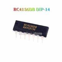 จุ่ม RC4156DB 1ชิ้น-เครื่องขยายสี่พลัง DIP14 14 RC4156