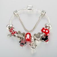 รุ่นขายดี ?สร้อยข้อมือแฟชั่น : Mickey Pandora Style Bracelet