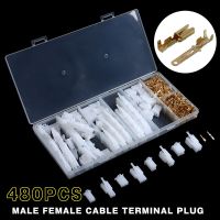 480pcs 2 3 4 6 Pin Electrical Wire Connector Male Female Cable Terminal Plug Wire Connectors Kit Electrical Supplies