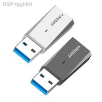 Hjghfhf USB C ตัวเมียไปยังตัวผู้อะแดปเตอร์ที่รองรับ10Gbps PD24w ซิงค์ข้อมูลตัวแปลง3.1สำหรับแล็ปท็อปพีซี