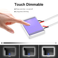 Hot Dimmable Touch Sensor ห้องอาบน้ำกระจกแต่งหน้า LED Vanity Light Strip 12V Dressing Table Background Lighting Home Decoration