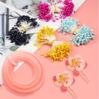 YOMDID Colorful Flowers Stamen Handmade DIY Flower Core Materials Handcraft Artificial Flowers Making Decoration Accessories