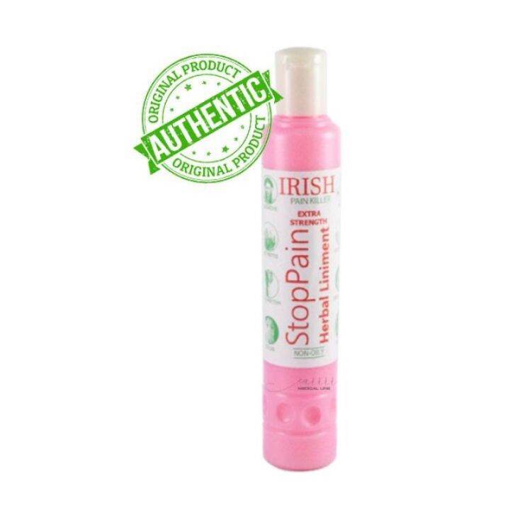 Irish Stop pain/Herbal Liniment Lazada PH