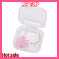 [Up Top] Hot Sale คลิปจมูกกล่องซิลิโคนนุ่มและสะดวกสบายผู้ใหญ่เด็กว่ายน้ำคลิปจมูก