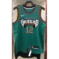 Most popular [Hot Pressed] 6 Styles NBA jersey Memphis Grizzlies No . 12 Ja Morant green Basketball