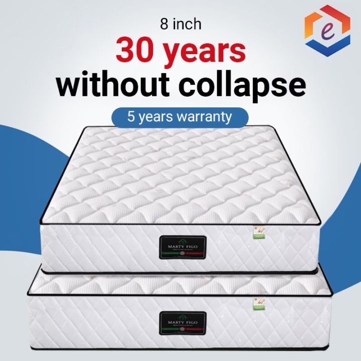 2 person Mattress Bed Foam Spring Single Memory Foam Bed Spring Family ...