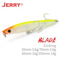 Jerry Blade Sinking Pencil Lure Pesca Saltwater Freshwater Hard Bait Deep Diving 85mm 105mm Artificial Bait