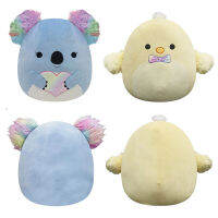 【CW】 ข้ามพรมแดน squishmallow หมอนหมีโคอาล่าสีเหลืองลูกไก่ Kellytoy ตุ๊กตาของเล่นตุ๊กตา