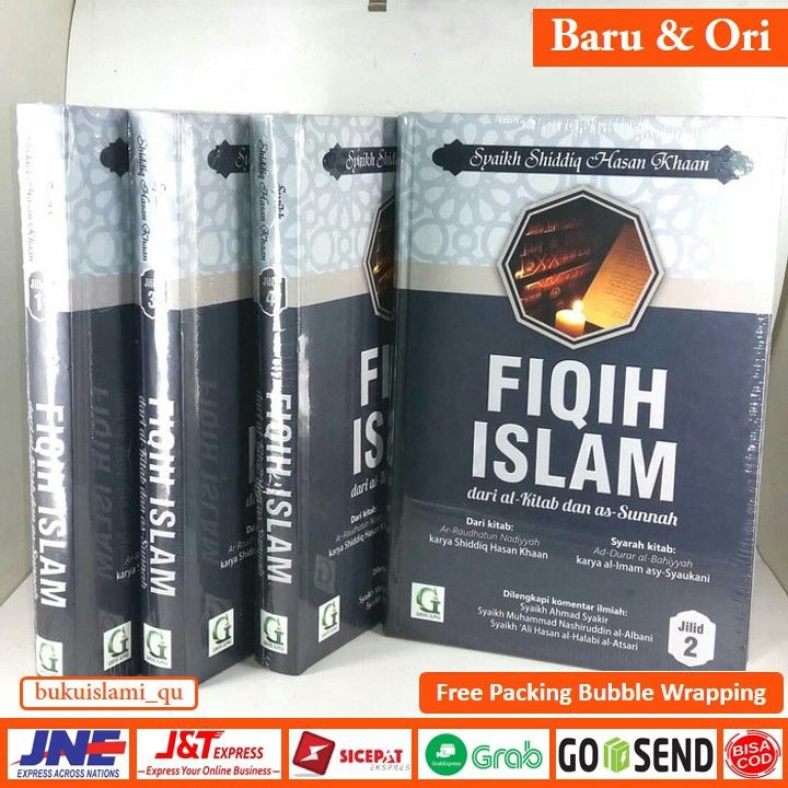 1 Set Kitab Fiqih Islam Dari Al Kitab Dan As Sunnah – 4 Jilid Lengkap